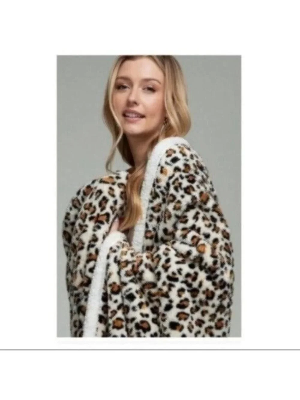 RUGGINE SOFT & COZY DOUBLE SIDED SHERPA & LEOPARD PRINT BLANKET/THROW